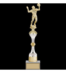 ODAK KUPA - Figürlü Kupalar - Voleybol Erkek Figürlü Kupalar FG-032 B - 43 cm