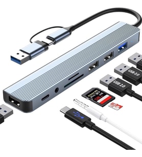 Type-C Usb 8In1 3.0 Hub ZR1056