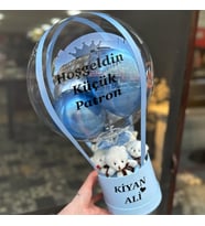 Ayıcıklı Bebek Balon Kutusu