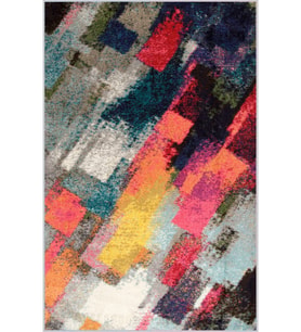 Eliana Home Baskılı, Yıkanabilir Kaymaz Taban Salon Halısı LNA1167 100x150 cm (Gri)