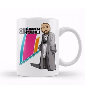 Obi Wan Ginobili  Kupa Bardak Porselen