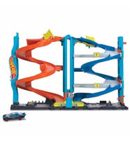 Hot Wheels Heyecanlı Yarış Kulesi - Mavi Su Dünyası (Çok Renkli)