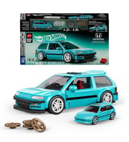 Mattel Brick Shop Hot Wheels JHF62 Custom '90 Honda Civic EF
