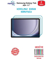 Samsung GalaxyTabA9+ 11" İçin Nano Ekran Koruyucu 9h Esnek 2 ADET