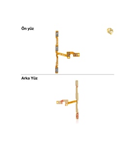Samsung Galaxy A21 Açma-Kapama Yan Ses Filmi Yan ses film kablosu ses açma-kapama film kablosu ses film kablosu ses açma soketi ile Uyumlu