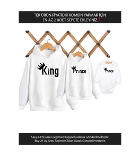 Baba Oğul King Prince(TEK ÜRÜN FİYATIDIR KOMBİN YAPMAK İÇİN EN AZ 2 ADET SEPETE EKLEYİNİZ)