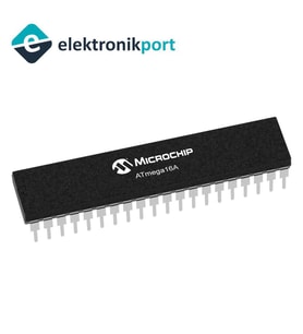 ATMEGA16A-PU Atmel AVR DIP-40 8-Bit 16MHz Mikrodenetleyici