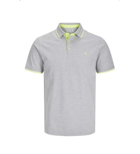 JACK JONES Erkek Büyük Beden Polo Yaka Tişört 12143859