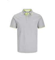 JACK JONES Erkek Büyük Beden Polo Yaka Tişört 12143859
