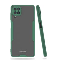 Samsung Galaxy A22 Kılıf Platin Silikon - Yeşil