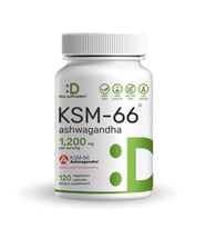 Deal Ksm 66 1200 mg with black pepper 120 Kapsül veggie