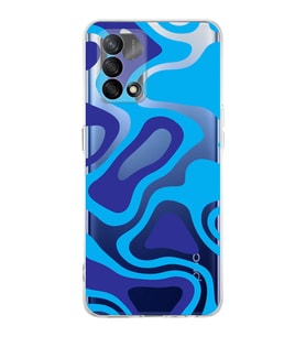 PrintiFy Oppo A74 Uyumlu Kamera Korumalı Renkli Desen Tasarımlı Şeffaf Silikon Kılıf