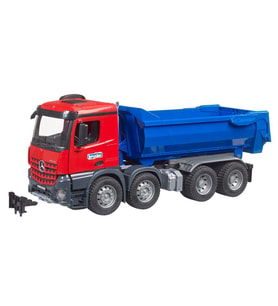 Bruder Mb Arocs Damperli Kamyonu - Kırmızı Mavi BR03621