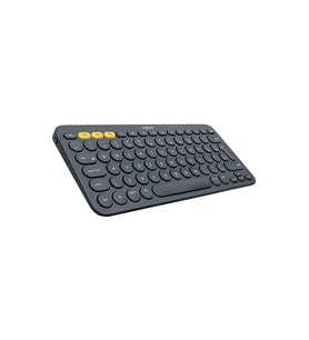 K380 Kompakt Kablosuz Bluetooth Türkçe Q Klavye - Siyah