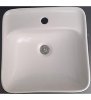 PORTOMİX ÇANAK LAVABO MAT BEYAZ / BATARYA DELİKLİ TURAVİT