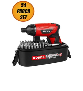 Şarjlı Tornavida 3.6v 1.5ah 210rpm Li-ion 54 Parça Hobi Set