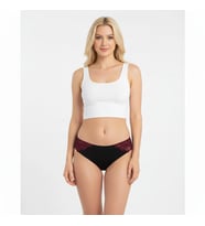 Kadın Önü Saten Dantelli Slip Külot BB2061