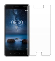 Nokia 8 Ekran Koruyucu Nano Cam I·nce Esnek 9H Temperli Campet Ekran Koruyucu (Şeffaf)