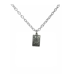 The World Tarot Kartı Figürlü Unisex Kolye – 60 cm Evrensel Tamamlanma ve Başarı Simgeli Takı