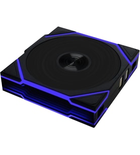 UNI FAN REVERSE TL WIRELESS 3x120mm Siyah Kasa Fanı (G99.12RTL1W3B.00)