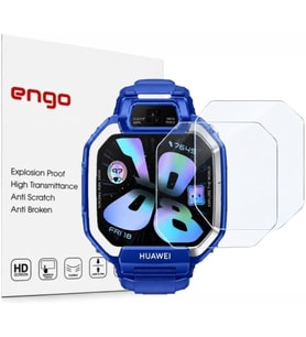 Lexroo Huawei Watch Kids X1 İle Uyumlu Ekran Koruyucu Nano Parlak Çizilmeye Dayanıklı Akıllı Saat