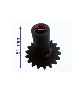ATV ÖN DİŞLİ 428-18T İÇ 20XUZUNLUK 81XTM ÖM