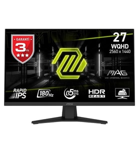 MSI 27 RAPID IPS MAG 274QF 0.5MS 180HZ HDMI-DP GAMING MONİTÖR 2560X1440