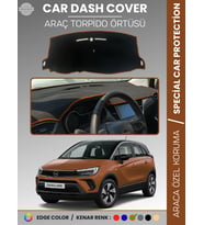 OPEL CROSSLAND (2020+) Torpido Örtüsü Ön Göğüs Halı Torpido Koruma Birebir Uyum Kaymaz Özel Kesim