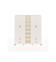 Arges Gardrop 12 Raflı 4 Çekmeceli 2 Askılı 220x30x243 Aytaşı-Aytaşı