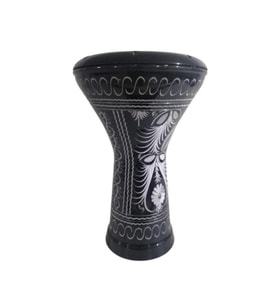 MASTERWORK Mısır Darbuka Siyah Işlemeli