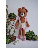 Berry Ayıcık Amigurumi El Örgüsü Oyuncak Teddy Bear