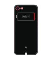 Apple iPhone 5 6 7 8 Plus Se XR Kılıf Desemli Silikon My Love 1402