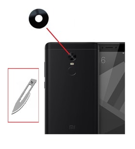 Tkgz Xiaomi Redmi NOTE 4 Arka Kamera CAM Lensi + Bistüri Ucu