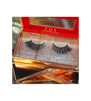 EDA LUXURY BEAUTY Takma Kirpik 3d Vegan Mink Uzun Hacimli Yoğun Çekik Cat Eye Göz Makyajı Pro False Eyelashes E53