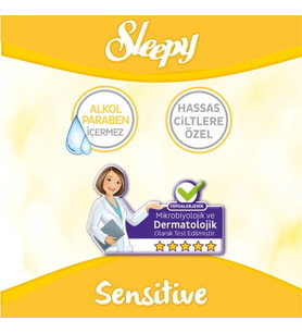 Sensitive Islak Havlu Mendil 90 Adet