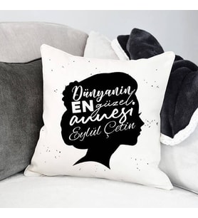 Kişiye Özel Dünyanın En Güzel Annesi Yastık