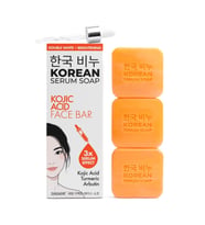 GREEN LABEL KOREAN KOJIC ACID FACE BAR-KOJİK BEYAZLATICI YÜZ SABUNU 3*60GR