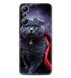 Infınix Hot 20i Kılıf Silikon Desen Özel Seri Super Cat 1666