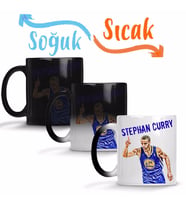 Stephen Curry 01 Sihirli Kupa Bardak Porselen