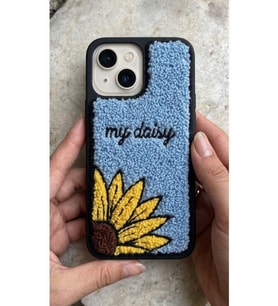 My Daisy Punch İşlemeli Telefon Kılıfı