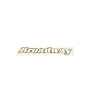 RENAULT Broadway Kağıt Yazı Yeni Model Koyu Gri