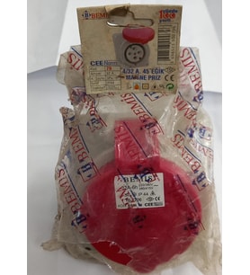 BEMİS BC1-3504-2420 BEM79 4x32A 45° EĞİK MAKİNE PRİZİ