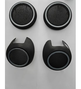 Mini Cooper S R55 R56 R57 R58 R59  Ön Kapı Üst Alt  Hoparlör Kapağı 4 Lü Tam Set 51412753333 51412756567