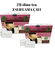 2 adet Orijinal Bandrollü Slim Time Tea aBistkisel 30*2 Süzen Poşet Çay