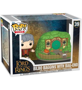 Funko Pop! Town: Yüzüklerin Efendisi - Bilbo Baggins Baggins (Krem)