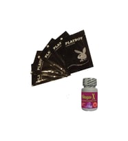 Lubricated Gel 5 X 5ml Jel + 10lu ShogunX Erkeklere Özel