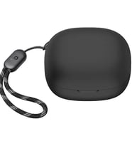 Anker Soundcore R50i TWS İle Uyumlu Kılıf Yumuşak Kaymaz Dayanıklı 360 Derece Çepeçevre Koruyucu TPU Kılıf (Siyah)