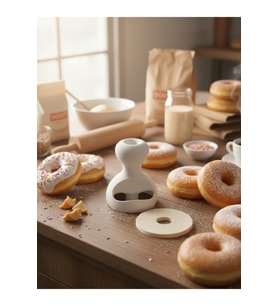 Donut Kesme Aparatı 10 cm, Profesyonel Donut Kesme Kalıbı