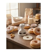 Donut Kesme Aparatı 10 cm, Profesyonel Donut Kesme Kalıbı