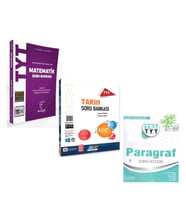 TYT Hız ve Renk Tarih Karekök Matematik Palme Paragraf Soru Bankası 3 Kitap Set